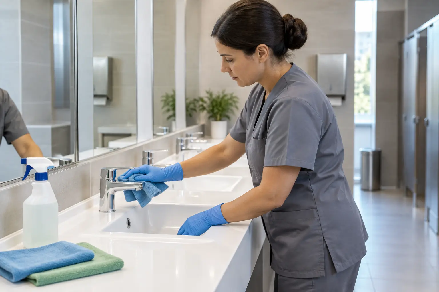 Sanitaires en entreprise : les bons gestes d’entretien au quotidien